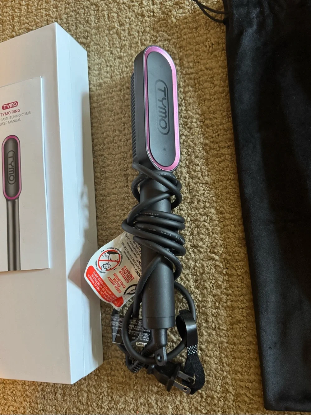 TYMO Ring Hair Straightening Comb
